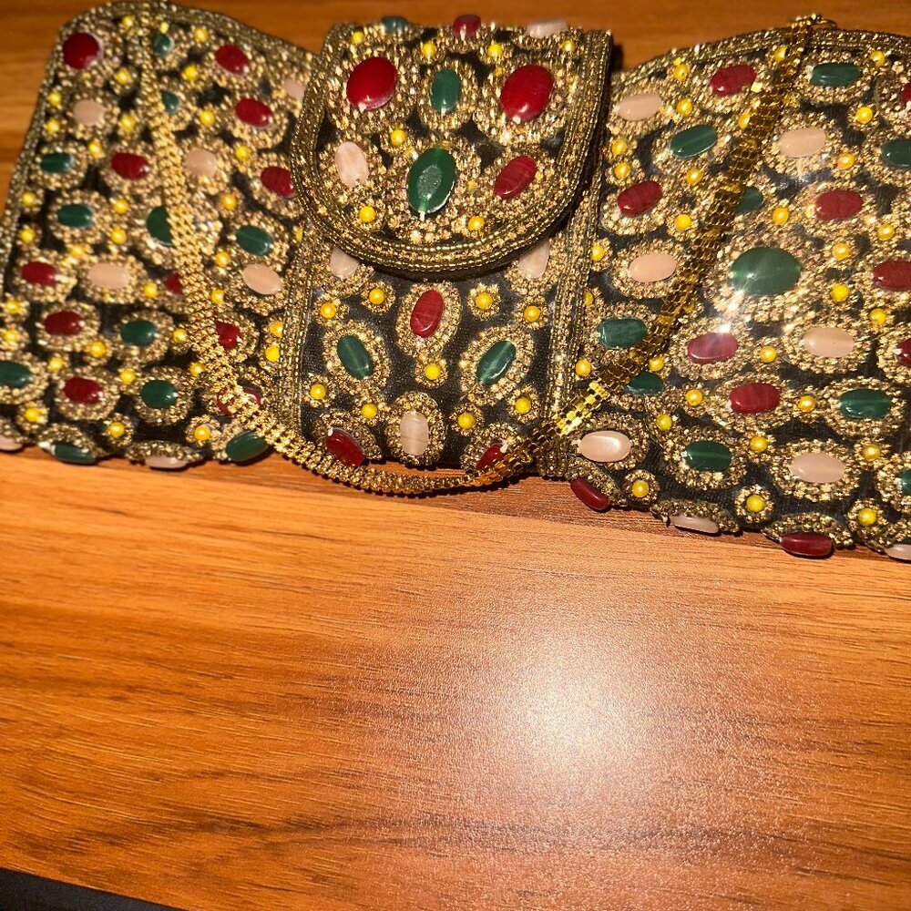 Gaudy Fancy Clutch purse from Dubai!